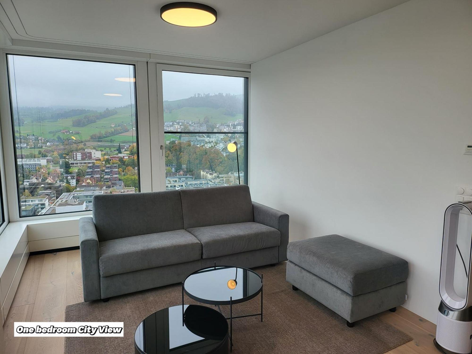 Park Tower City View Apartments Zug Kültér fotó