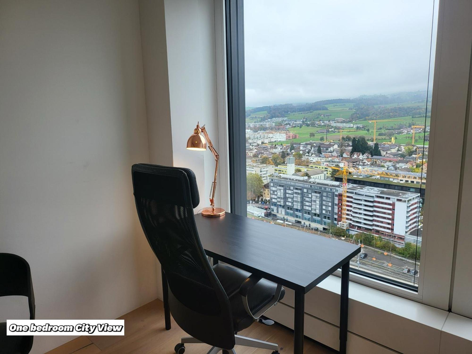Park Tower City View Apartments Zug Kültér fotó