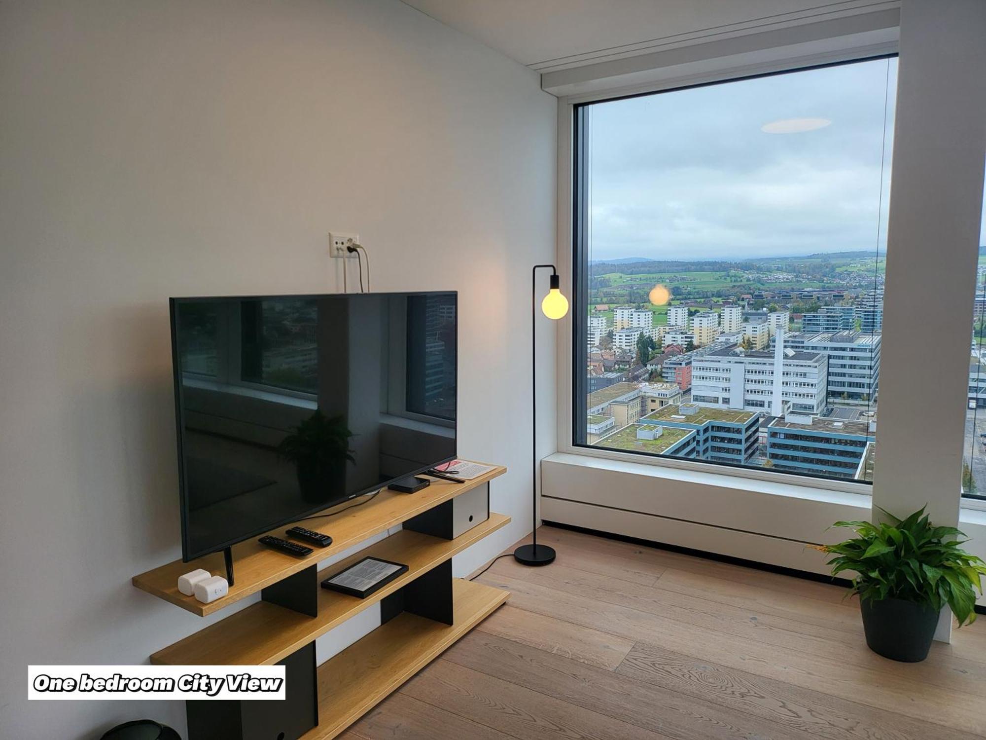 Park Tower City View Apartments Zug Kültér fotó