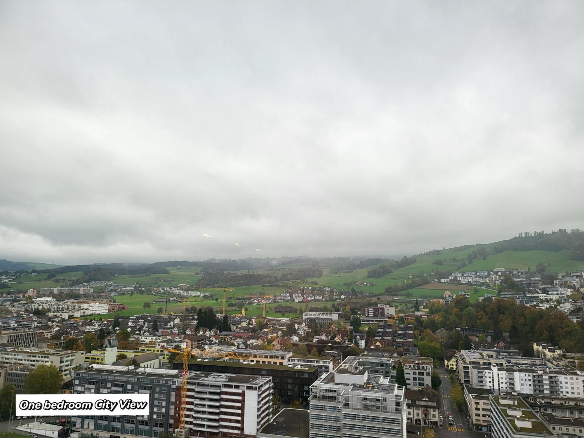 Park Tower City View Apartments Zug Kültér fotó