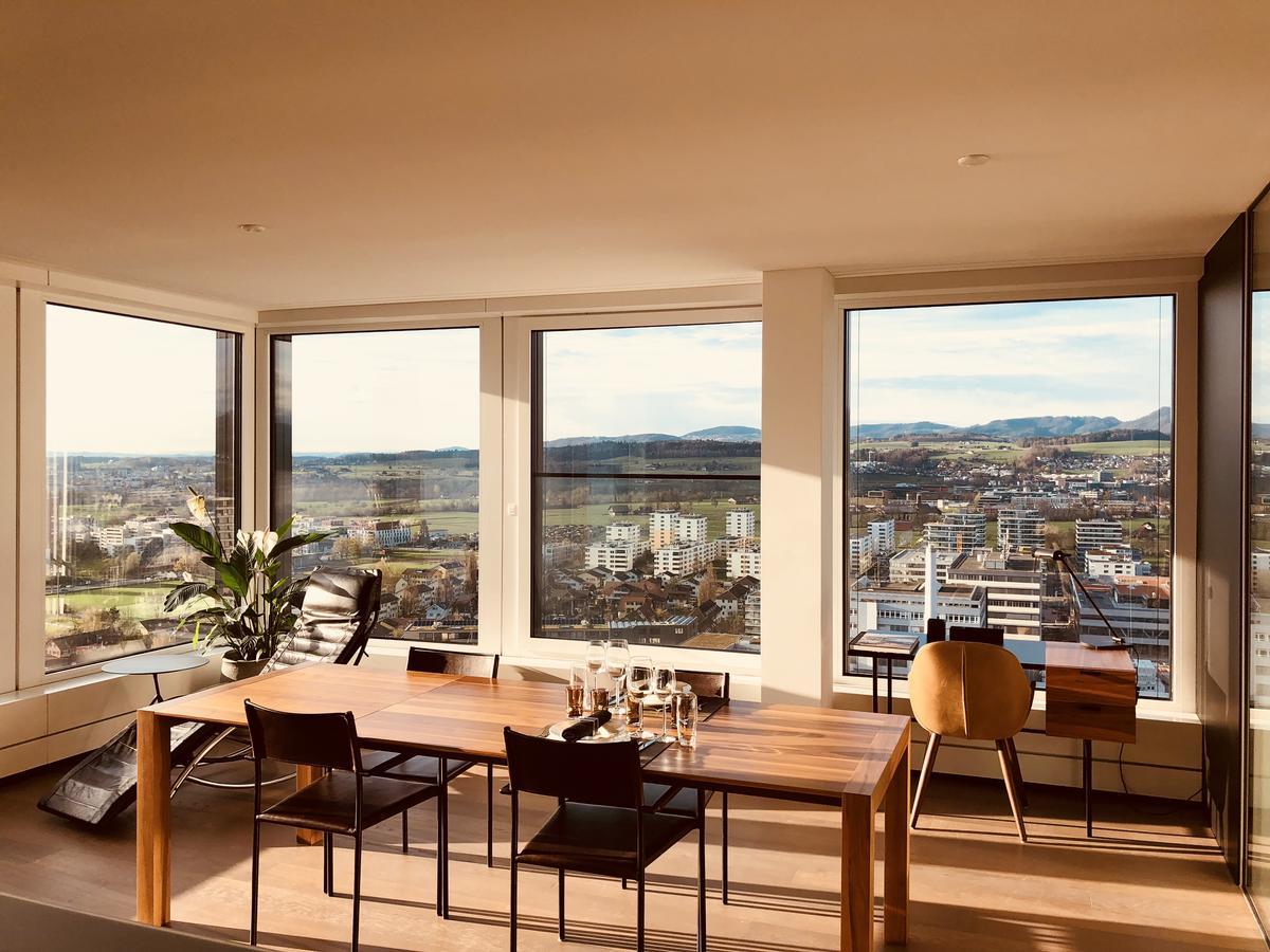 Park Tower City View Apartments Zug Kültér fotó